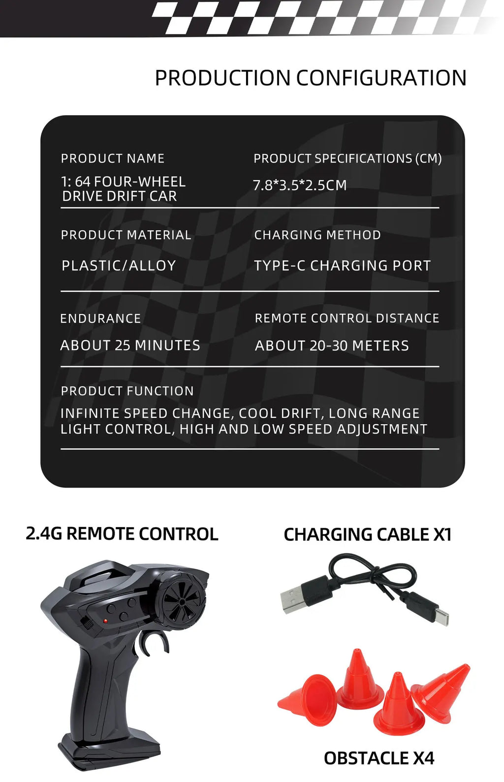 Speed Demon Drift Car OP02 – Dopaman™