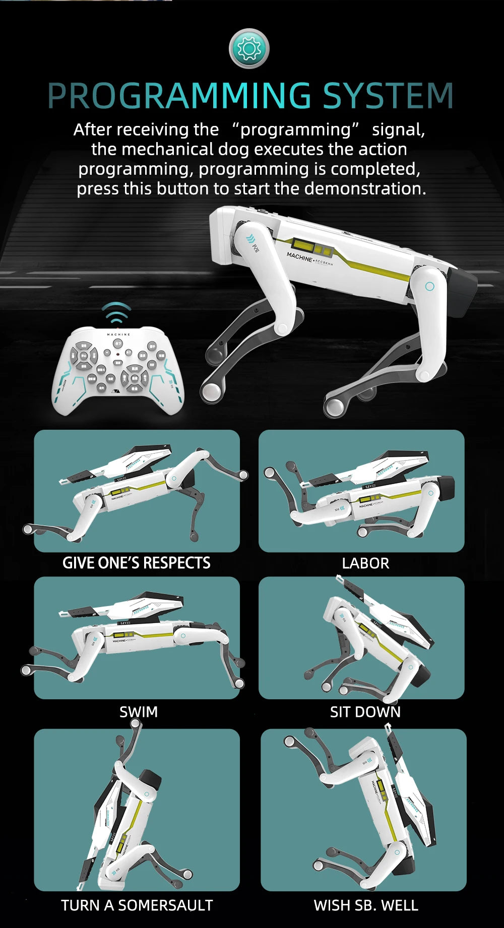 Tech Builder Robot Dog RO01 – Dopaman™