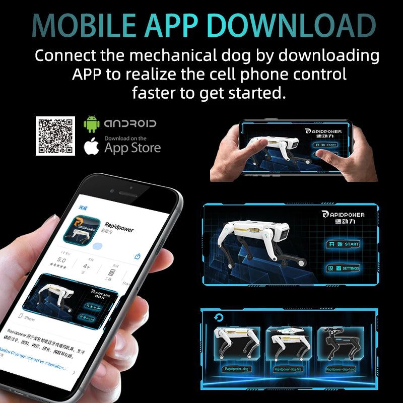 Tech Builder Robot Dog RO01 – Dopaman™