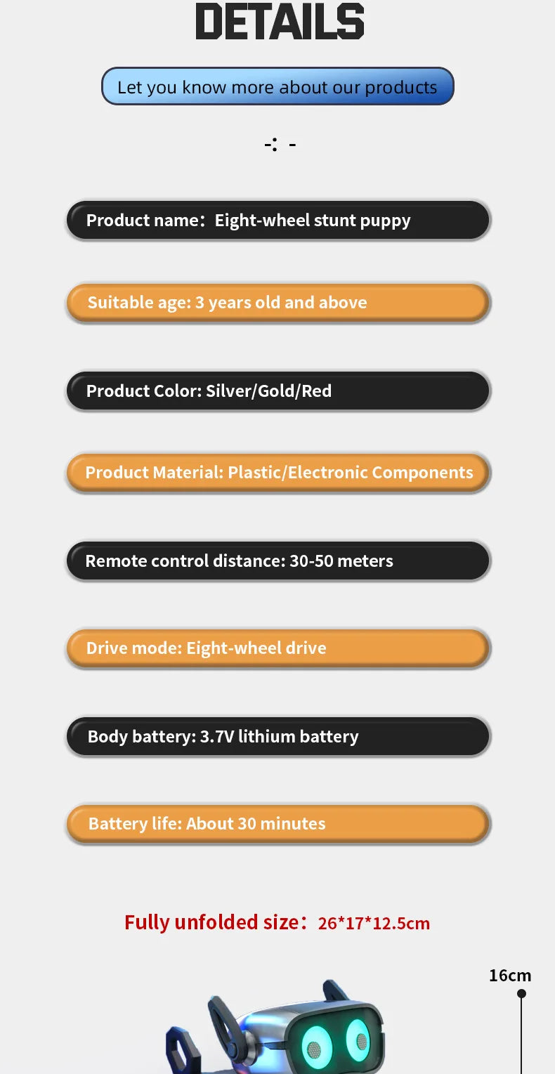 Science Hero Robot Dog RO01 – Dopaman™