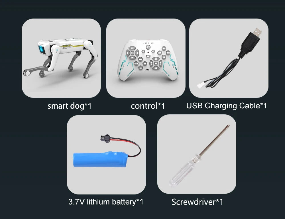 Tech Builder Robot Dog RO01 – Dopaman™