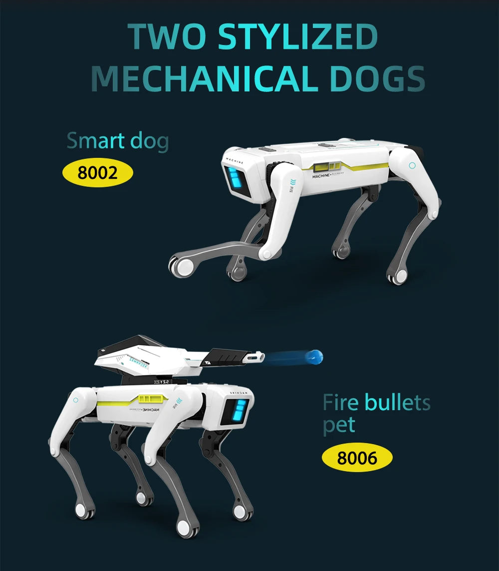 Tech Builder Robot Dog RO01 – Dopaman™