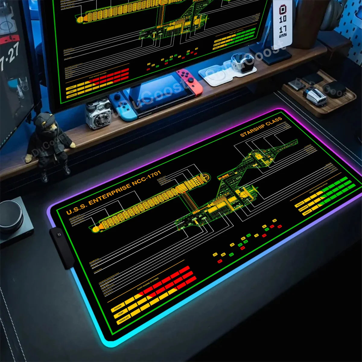 Desk Command Mousepad SH03 – Dopaman™