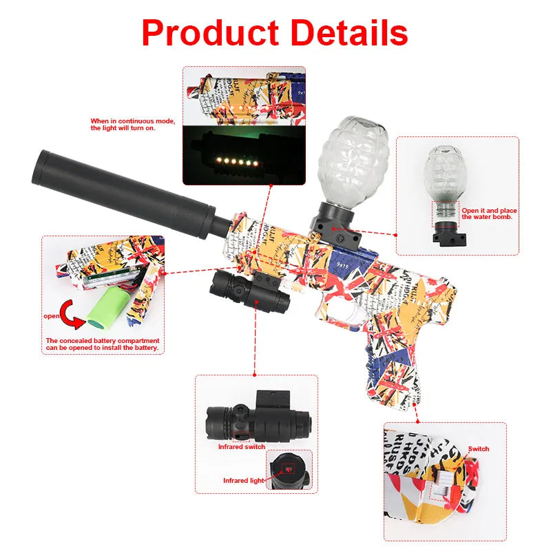 Magic Bubbles Bubble Gun OP01 – Dopaman™