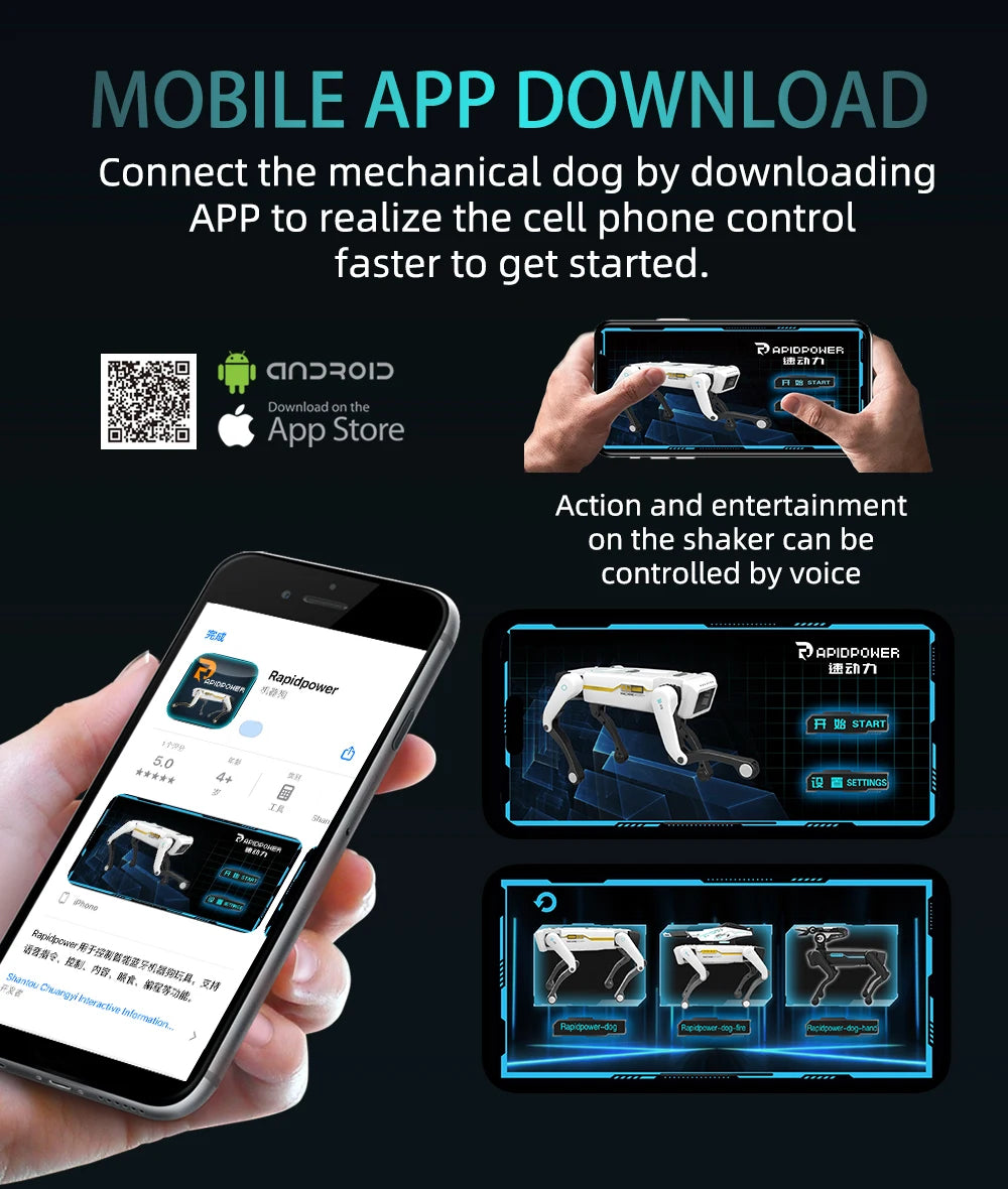 Tech Builder Robot Dog RO01 – Dopaman™