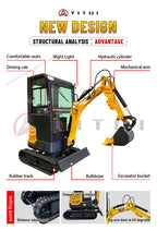 Factory Delivery Customized Mini Excavator AD03 – Dopaman™