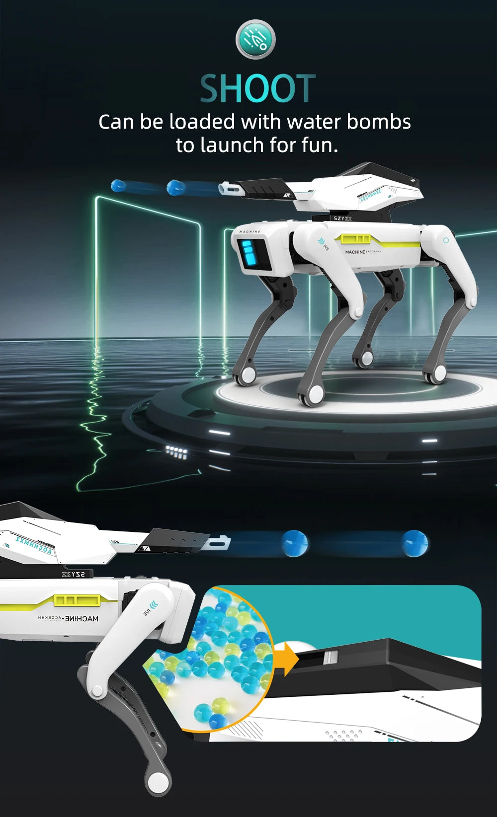 Tech Builder Robot Dog RO01 – Dopaman™