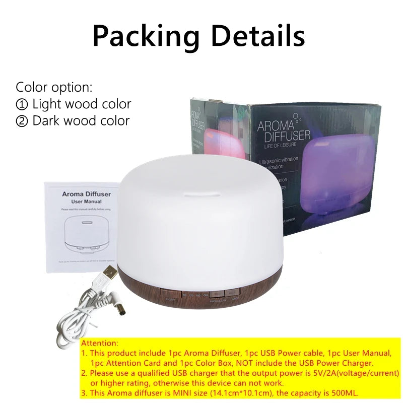 Wood Grain Aroma Diffuser SH01 – Dopaman™