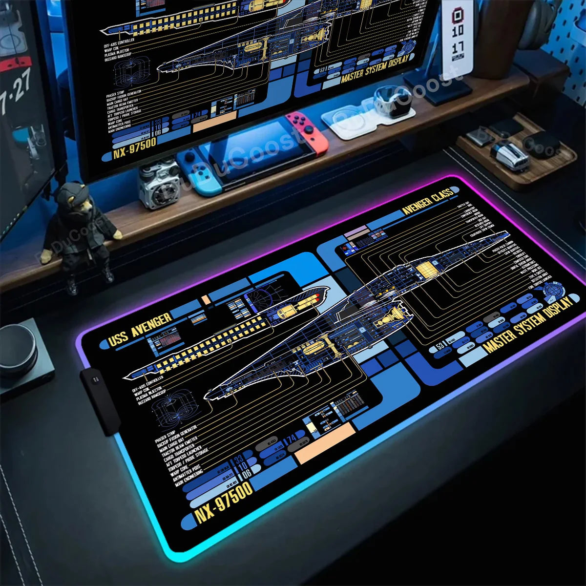 Desk Command Mousepad SH03 – Dopaman™