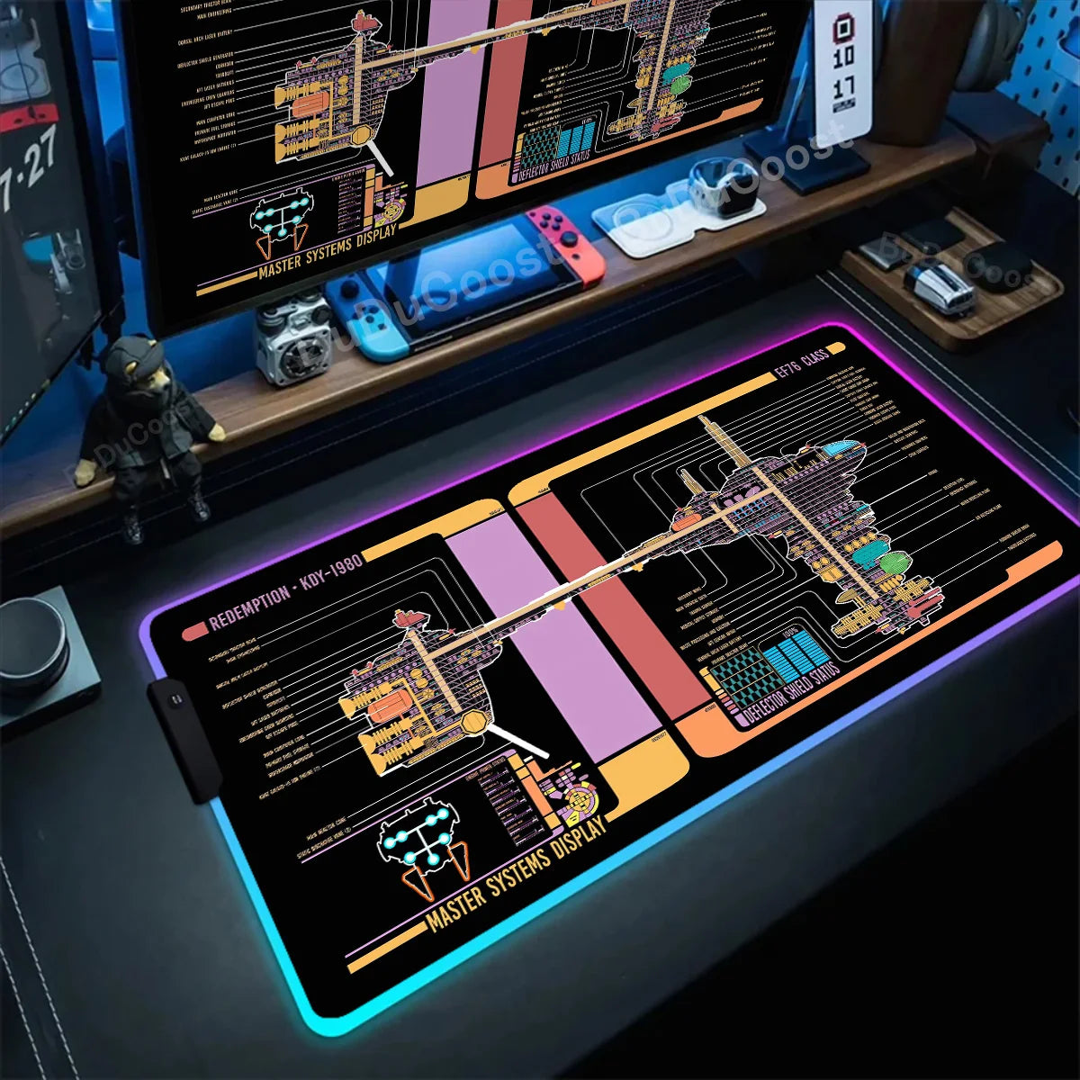 Desk Command Mousepad SH03 – Dopaman™