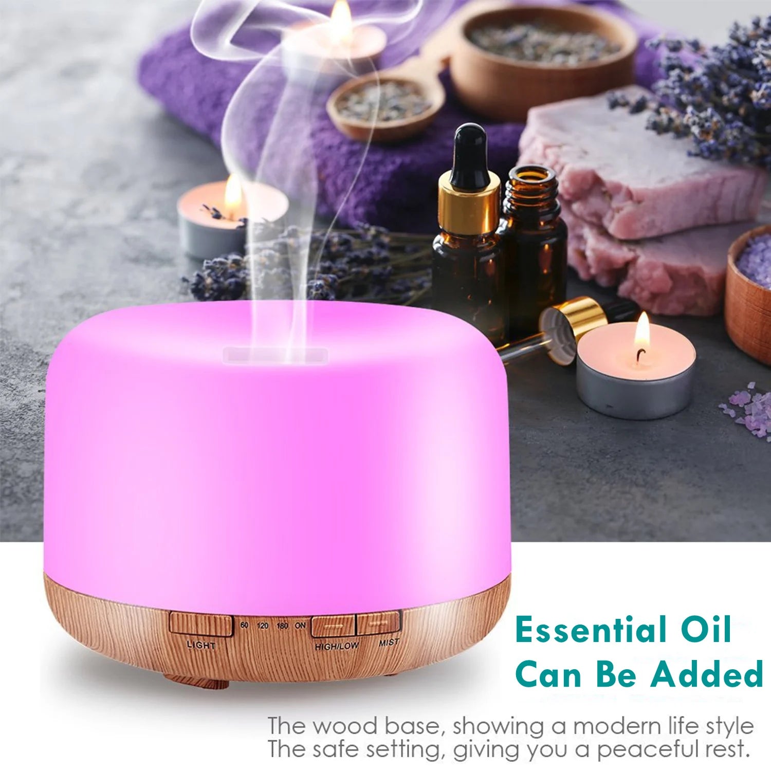 Wood Grain Aroma Diffuser SH01 – Dopaman™
