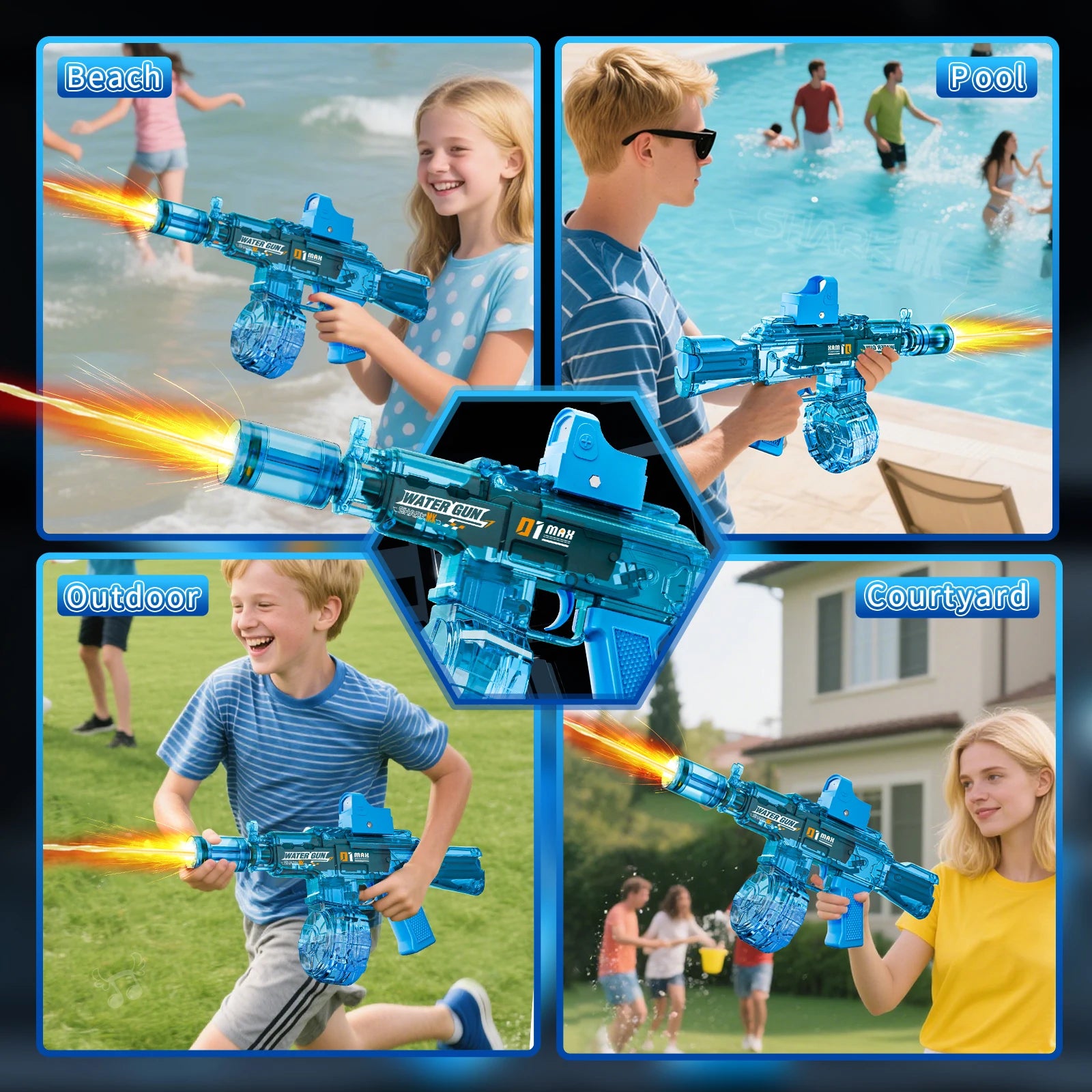 Foam Blaster Bubble Gun OP01 – Dopaman™