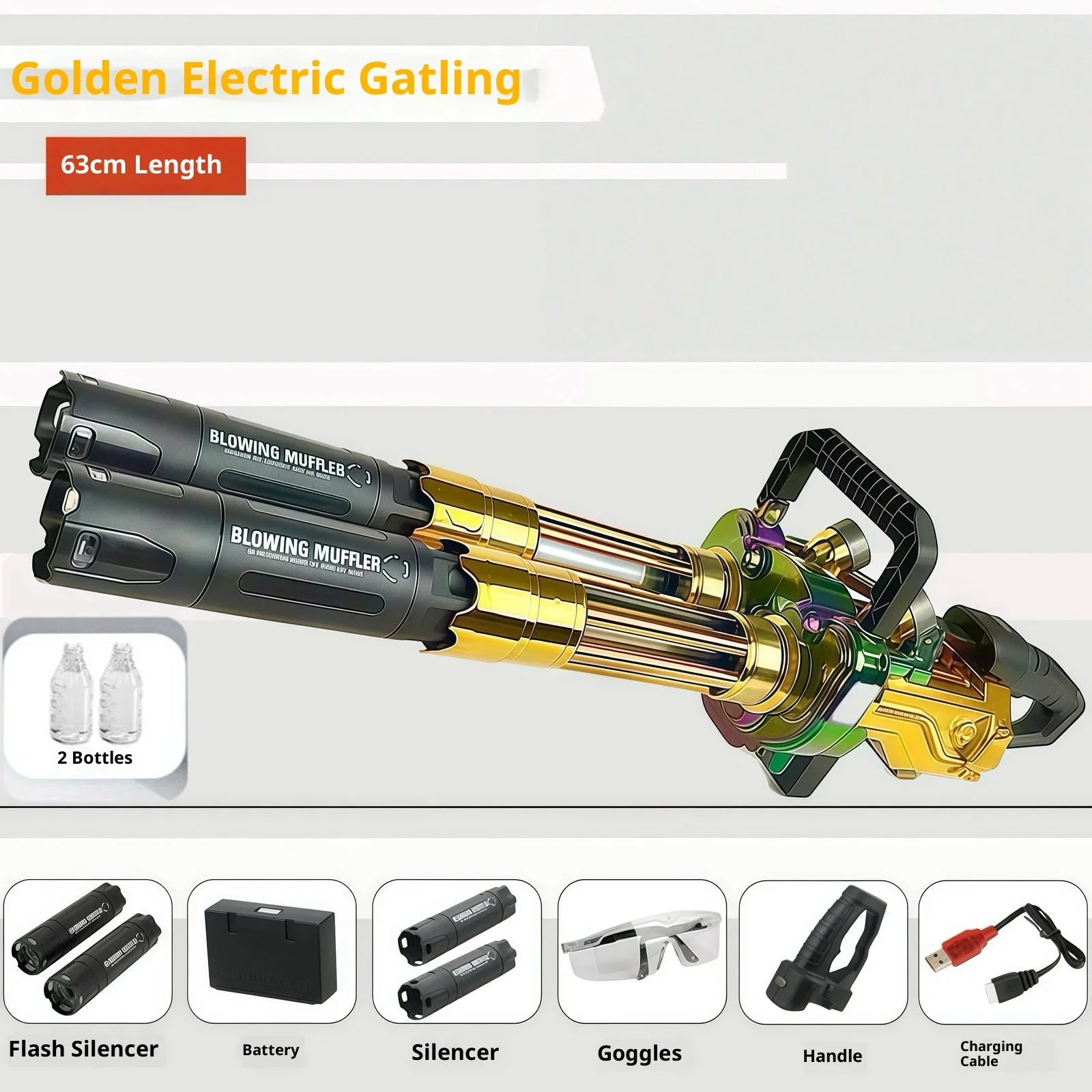 Foam Blaster Bubble Gun OP01 – Dopaman™