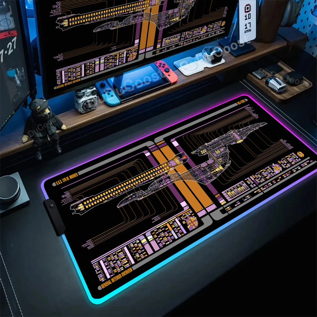 Desk Command Mousepad SH03 – Dopaman™