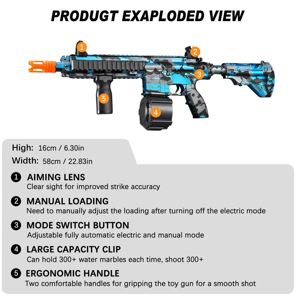 Fun Launcher Bubble Gun OP01 – Dopaman™