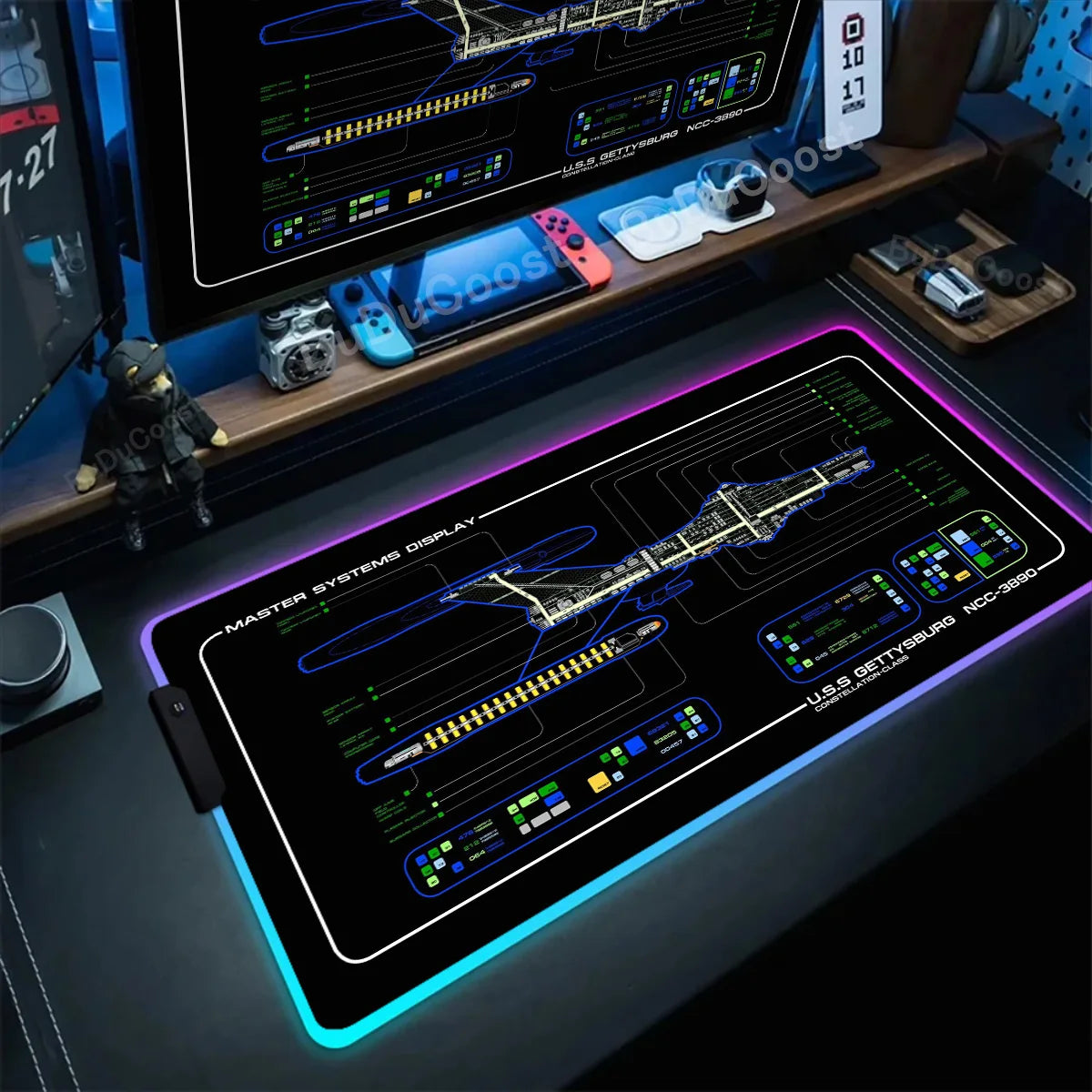 Desk Command Mousepad SH03 – Dopaman™