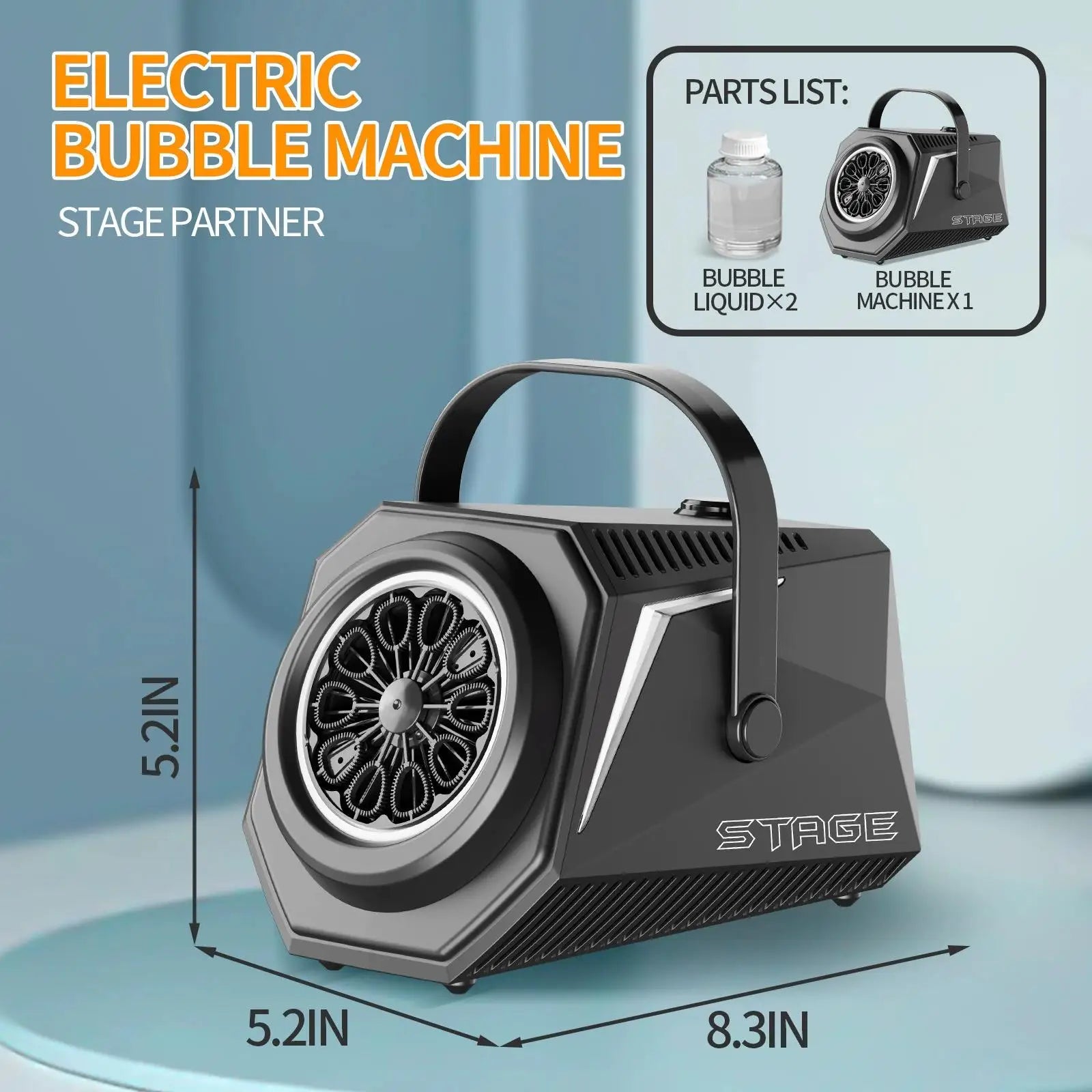 Party Bubbler Bubble Machine OP01 – Dopaman™