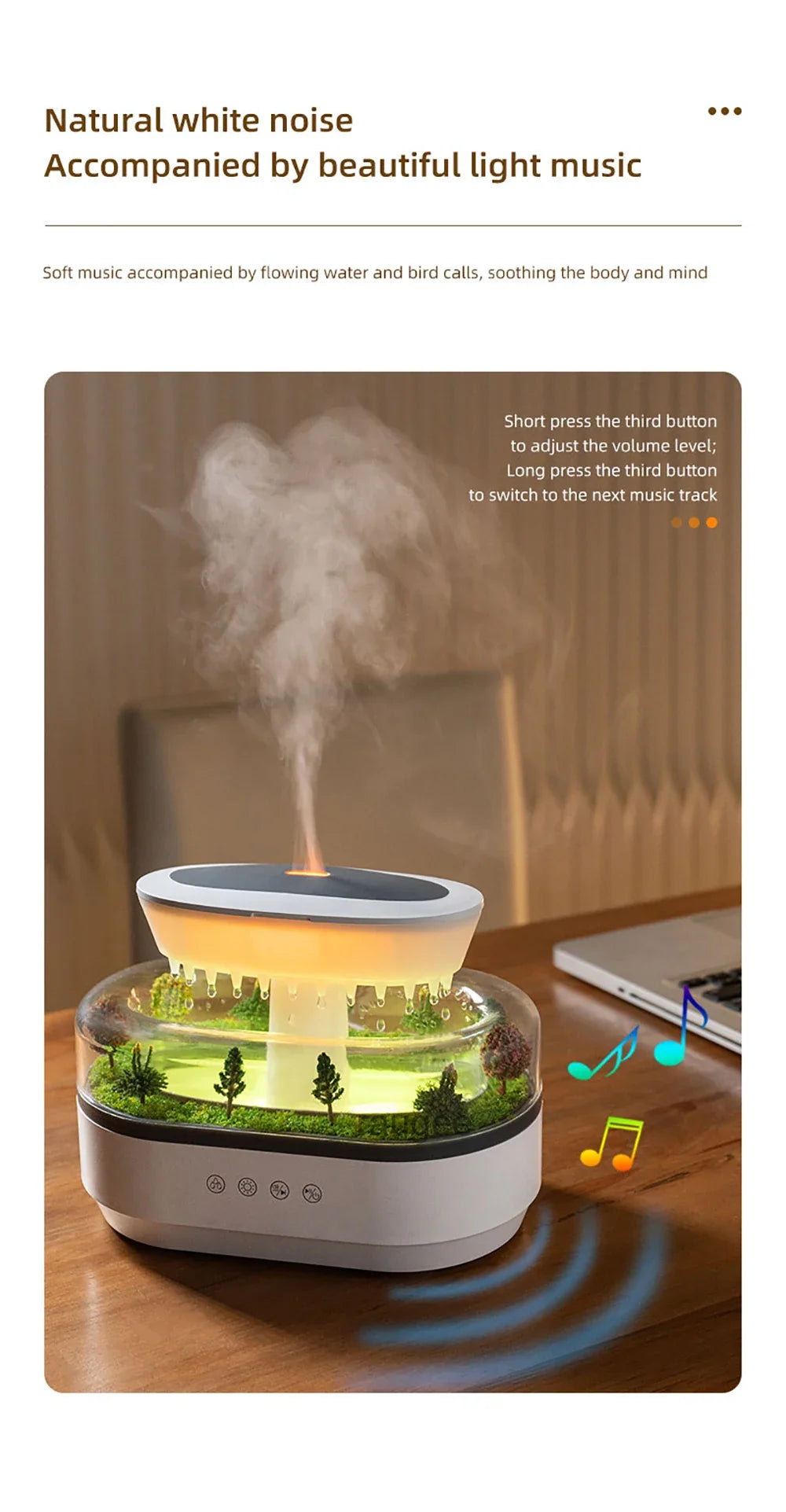 AromaCloud Humidifier SH01 – Dopaman™