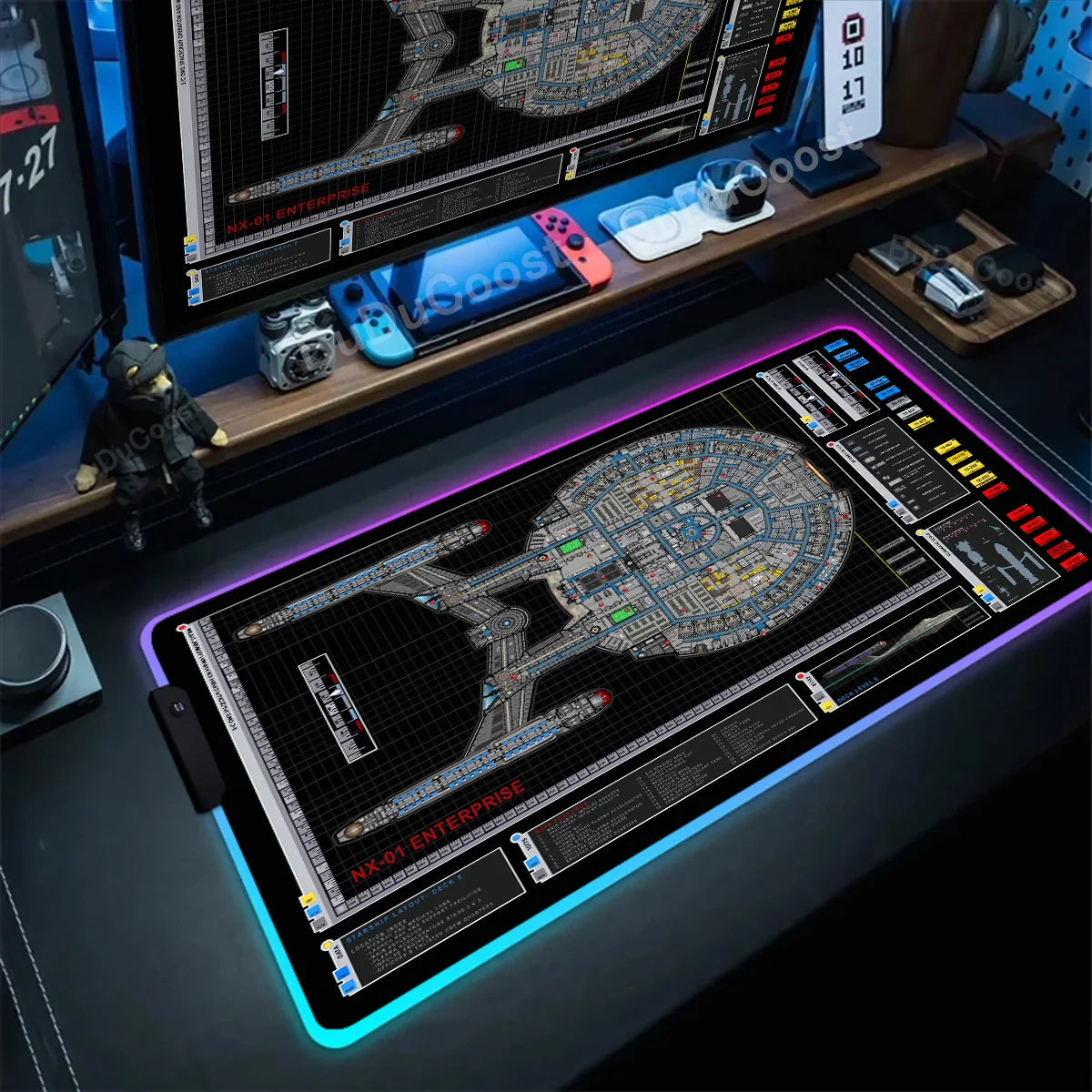 Desk Command Mousepad SH03 – Dopaman™