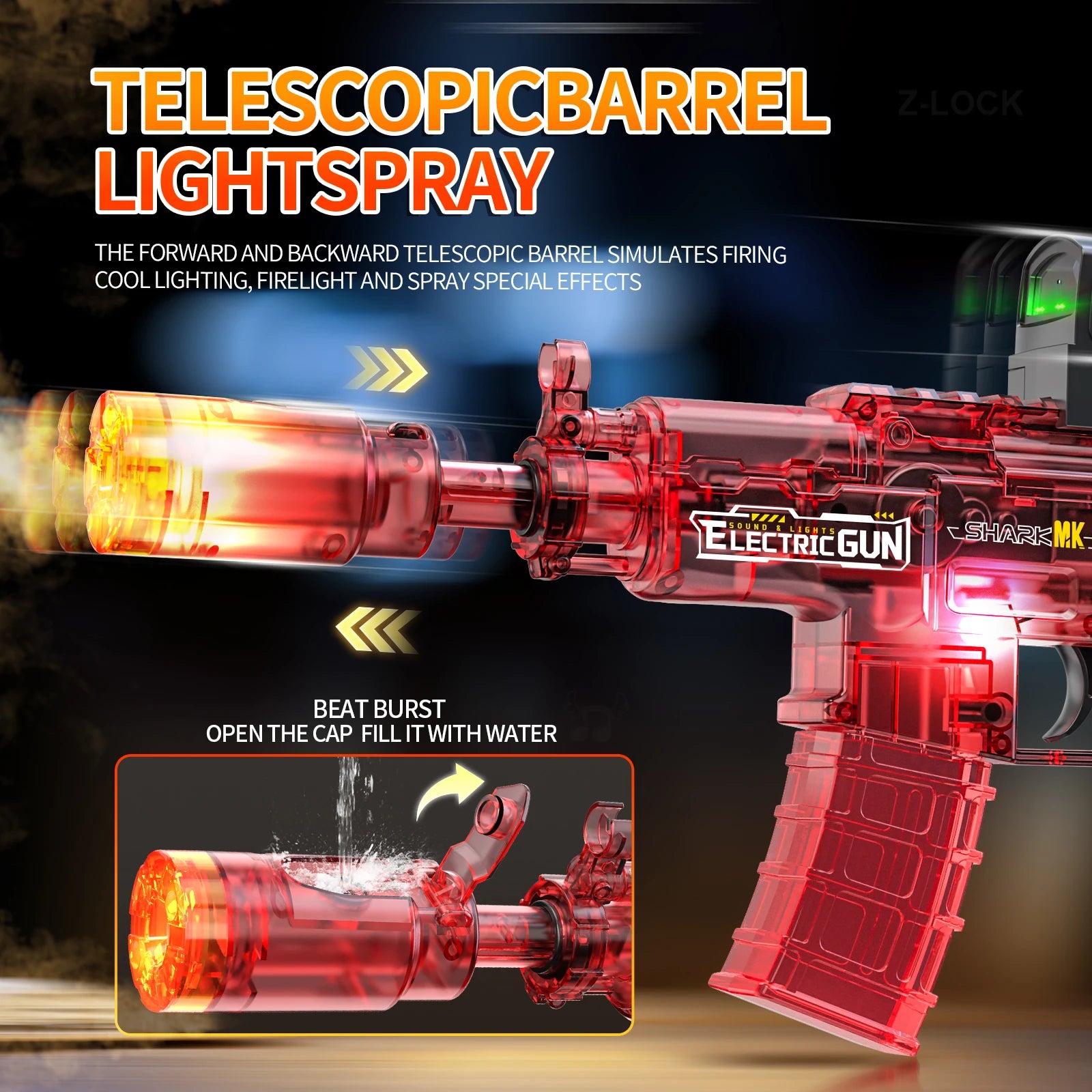 Foam Blaster Bubble Gun OP01 – Dopaman™