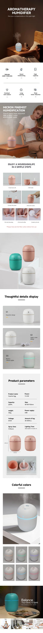 Air Purifier Humidifier SH01 – Dopaman™