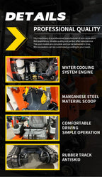 Factory Delivery Customized Mini Excavator AD03 – Dopaman™