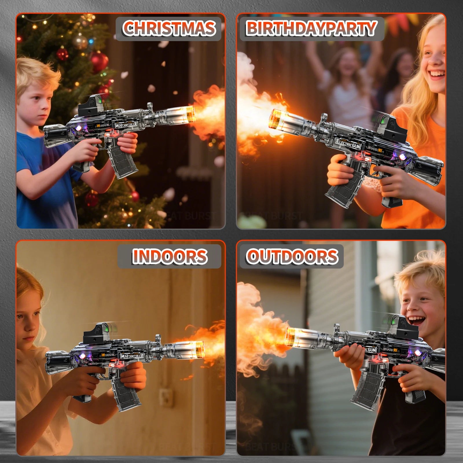 Foam Blaster Bubble Gun OP01 – Dopaman™