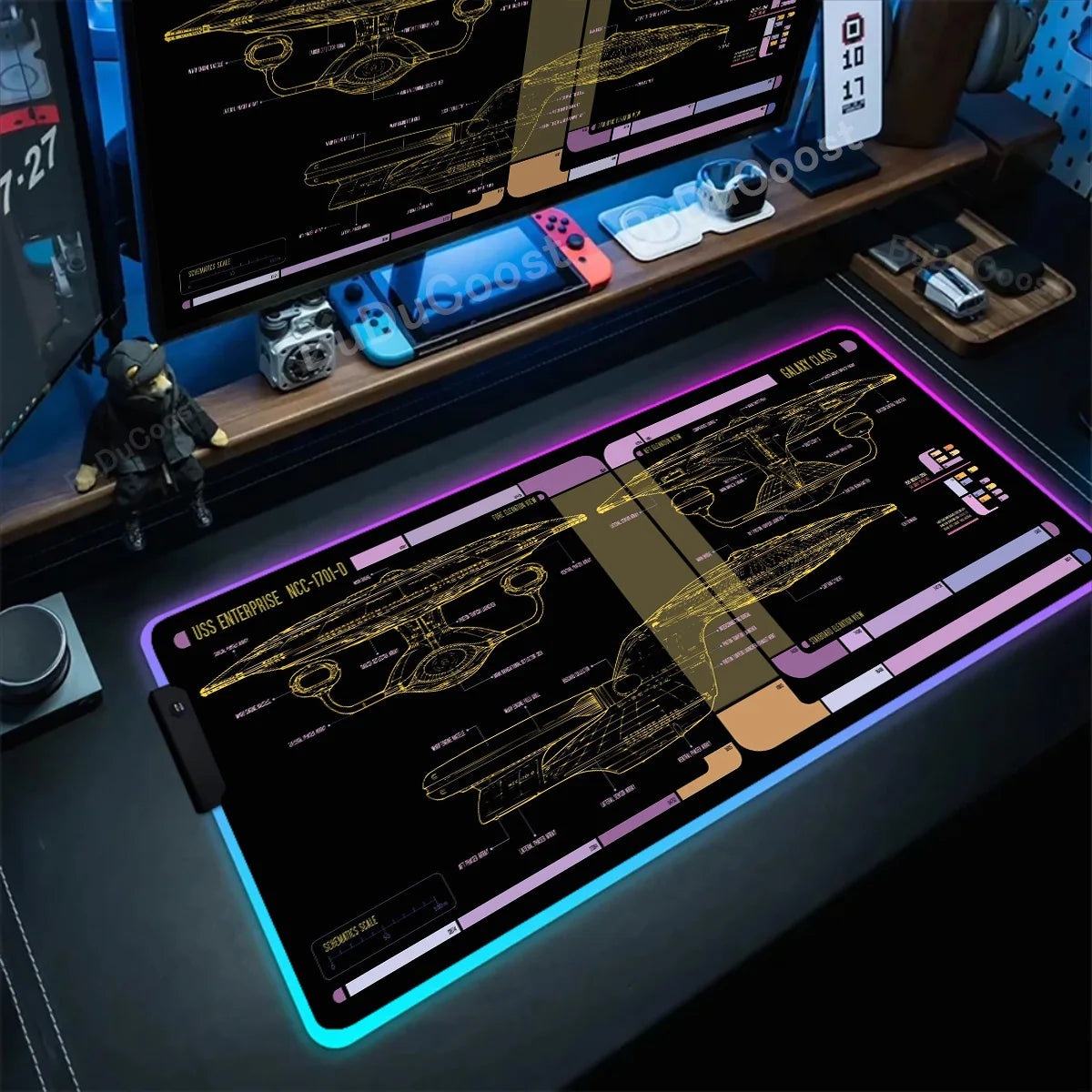 Desk Command Mousepad SH03 – Dopaman™