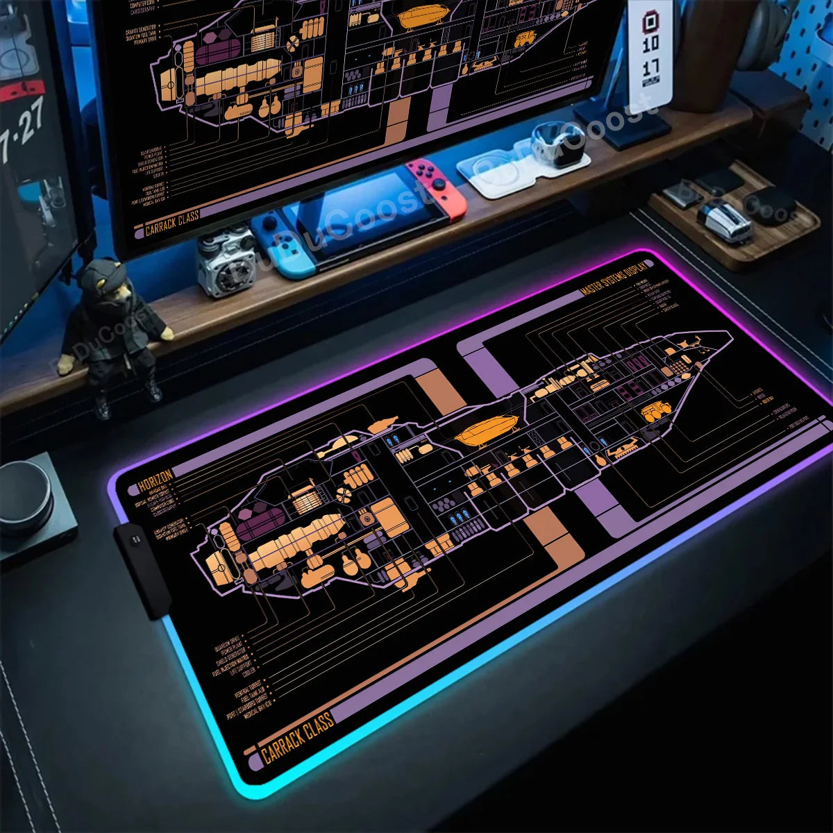 Desk Command Mousepad SH03 – Dopaman™