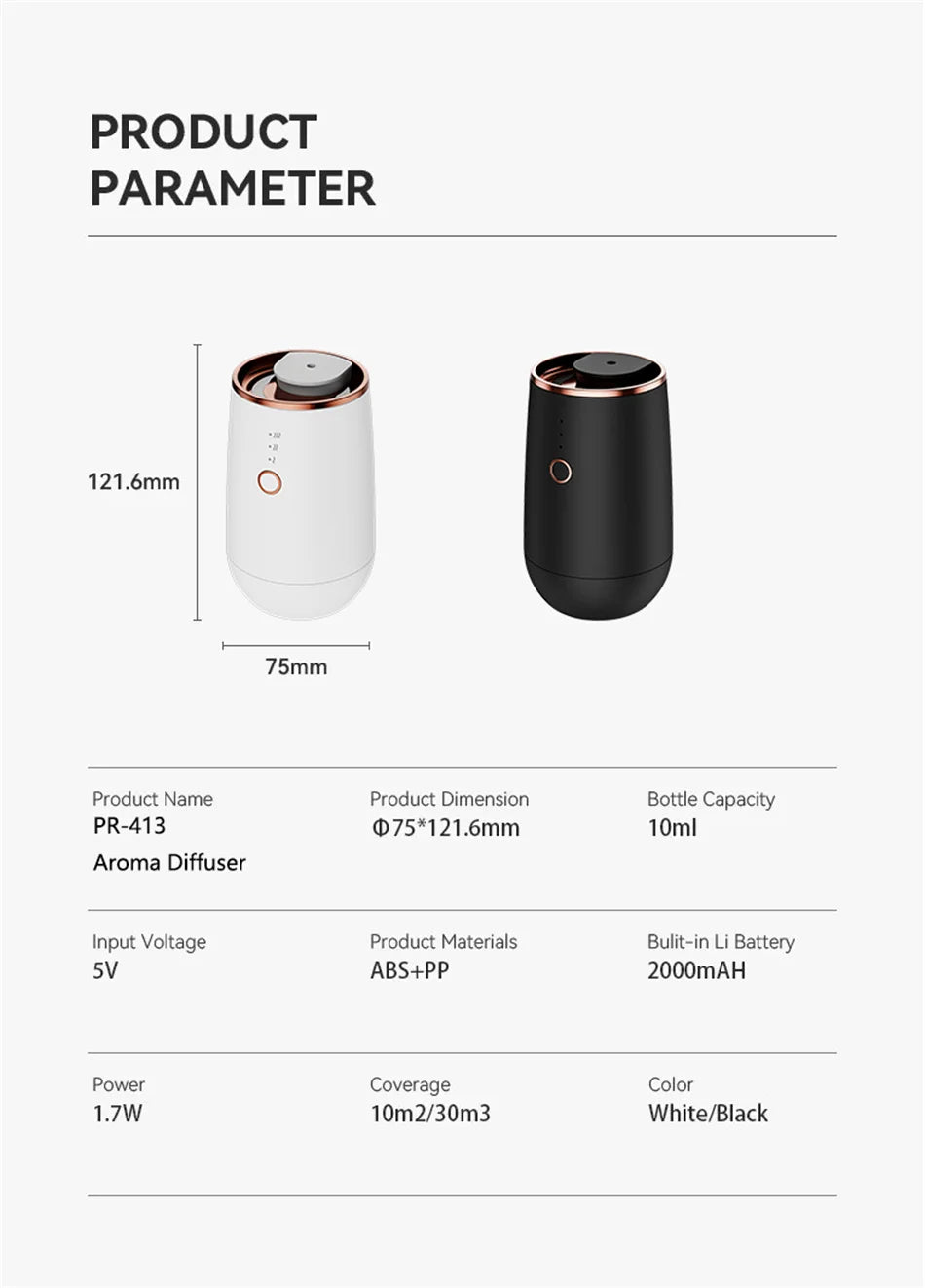 AromaCloud Diffuser SH01 – Dopaman™