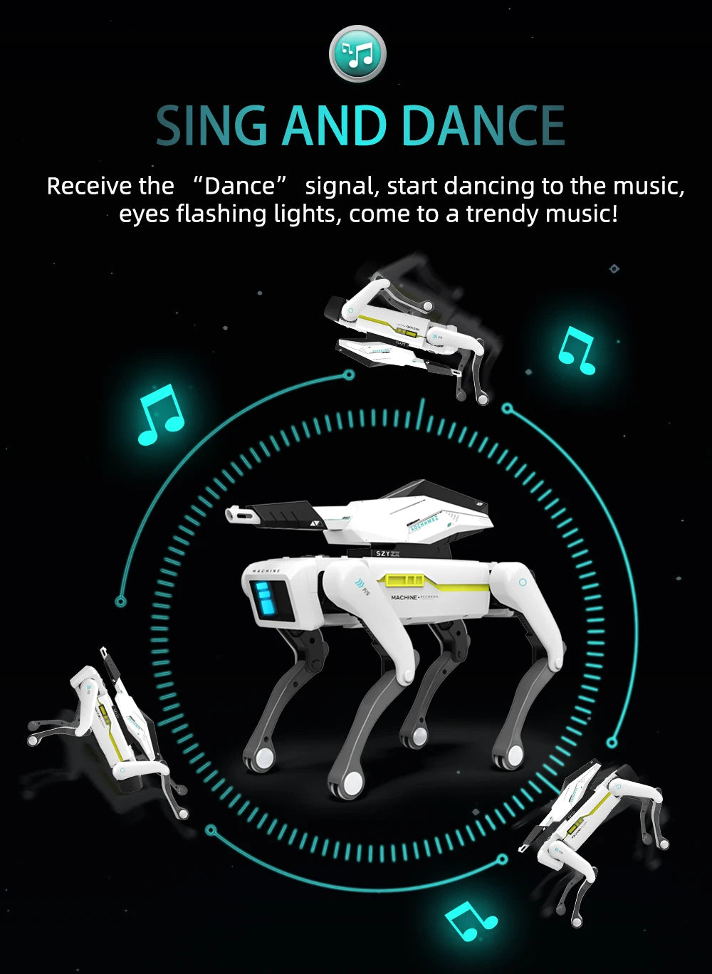 Tech Builder Robot Dog RO01 – Dopaman™