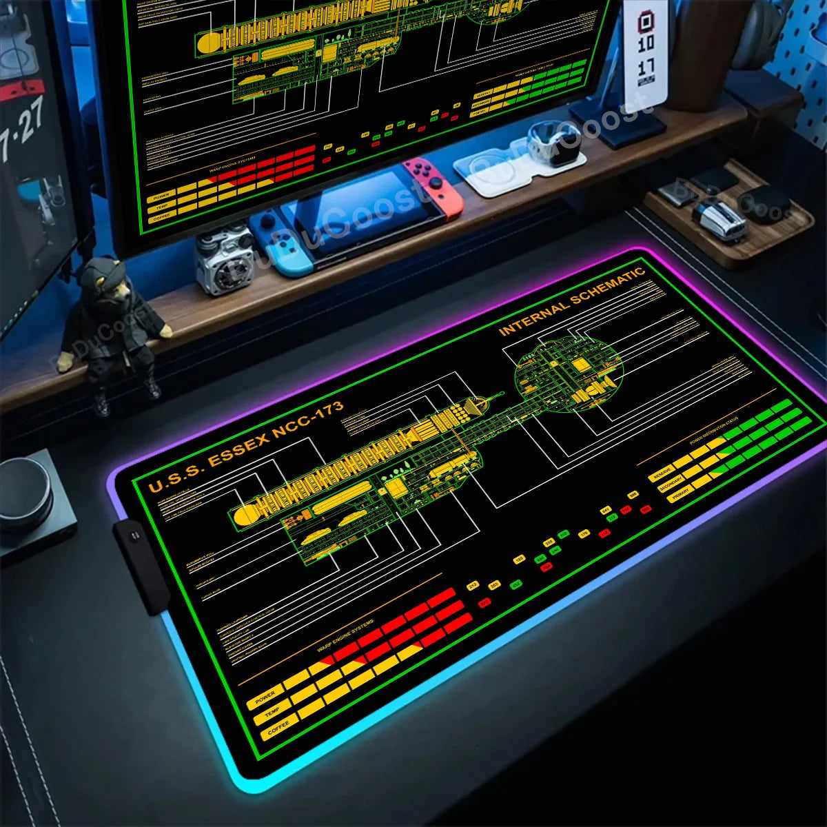 Desk Command Mousepad SH03 – Dopaman™