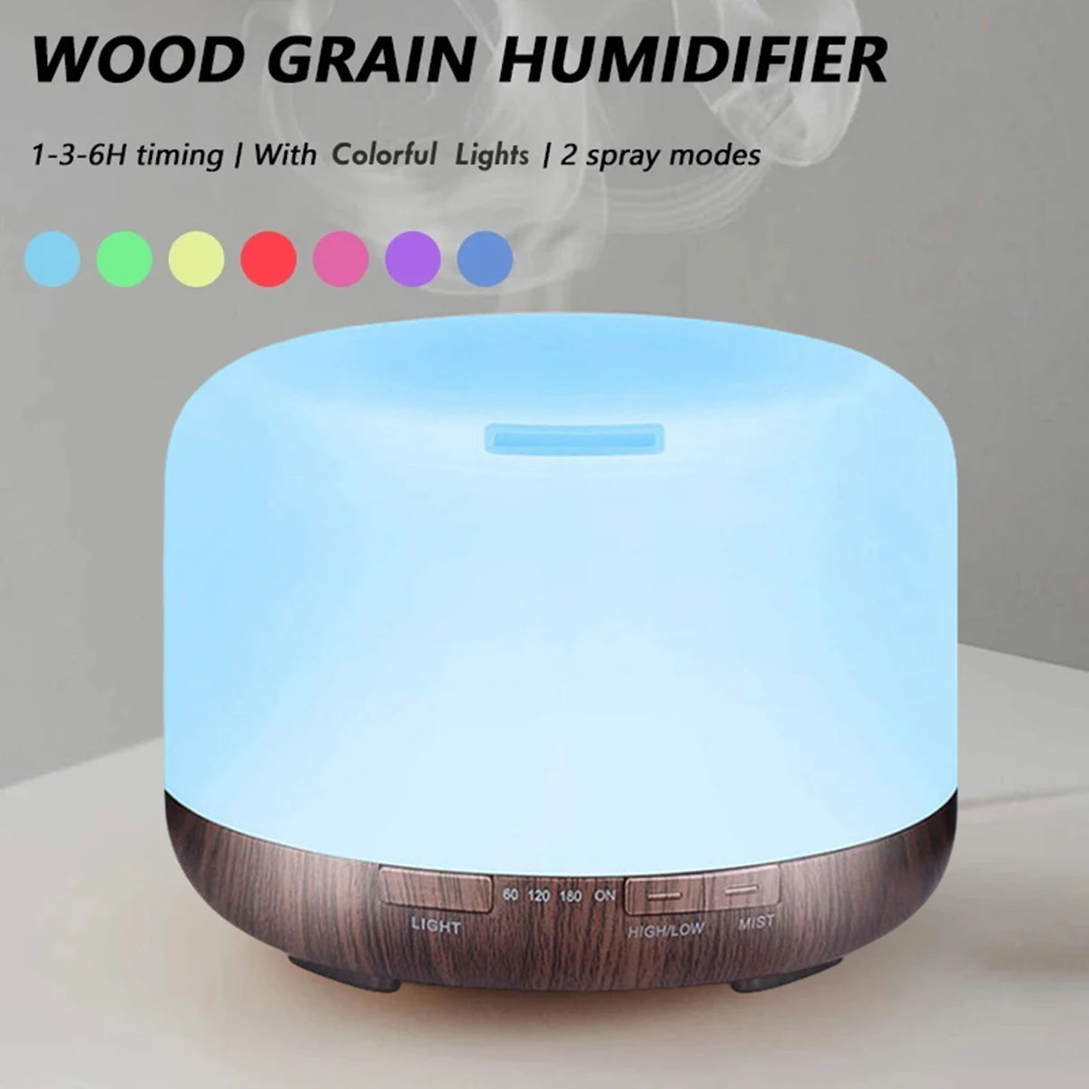 Wood Grain Aroma Diffuser SH01 – Dopaman™
