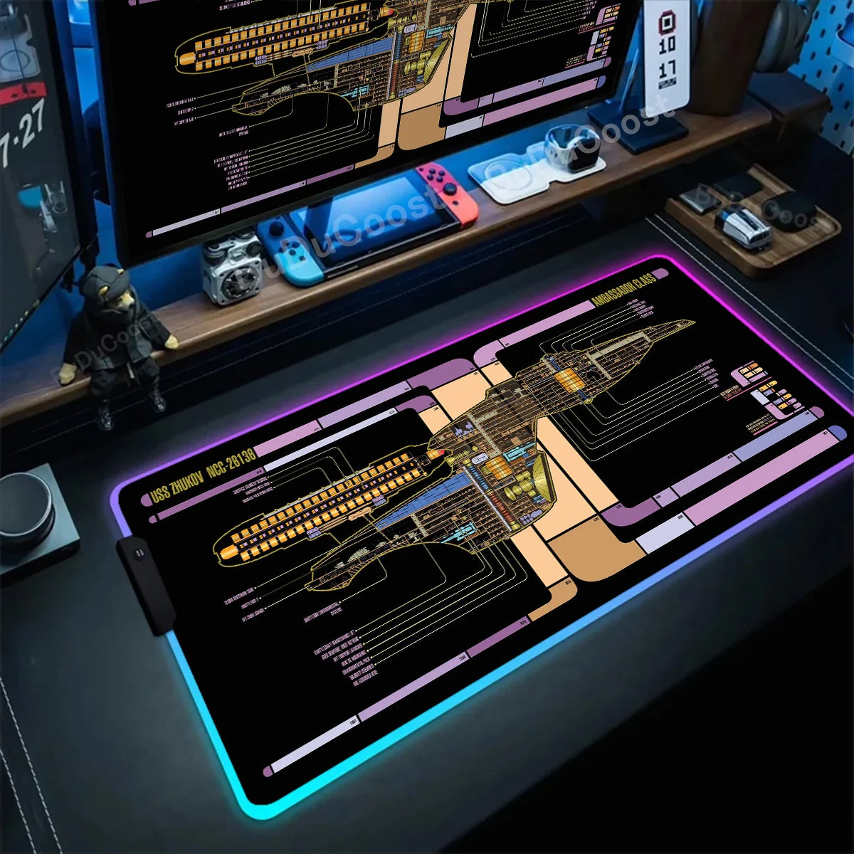 Desk Command Mousepad SH03 – Dopaman™