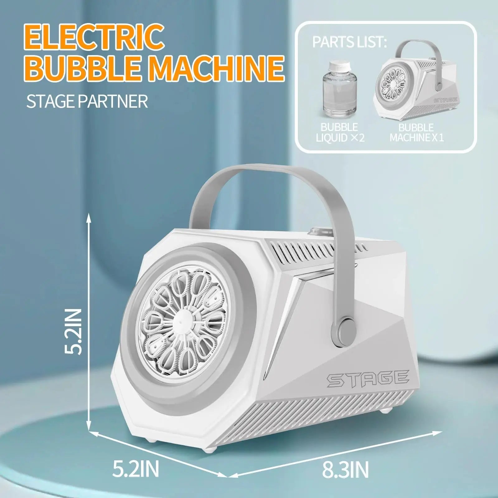 Party Bubbler Bubble Machine OP01 – Dopaman™
