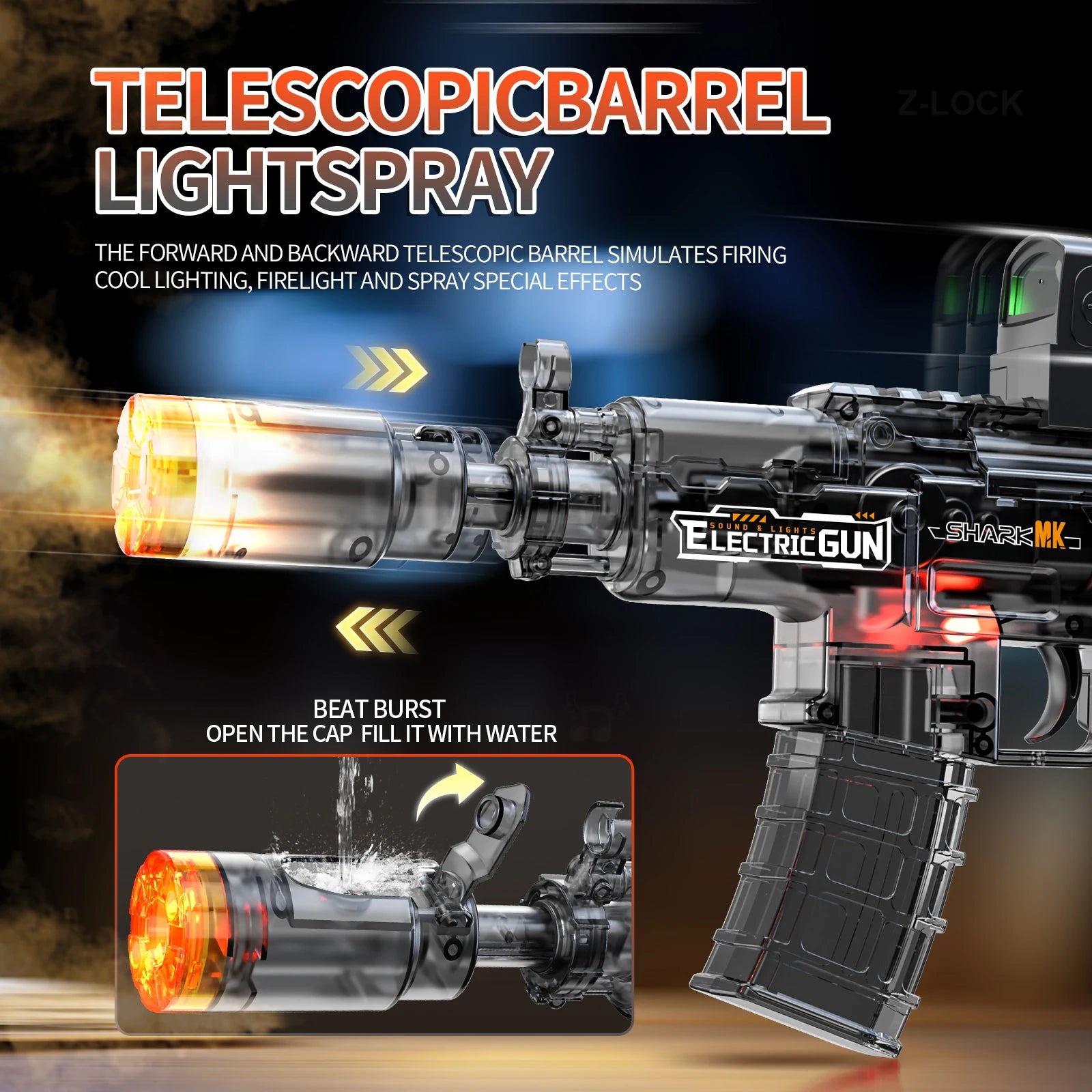 Foam Blaster Bubble Gun OP01 – Dopaman™