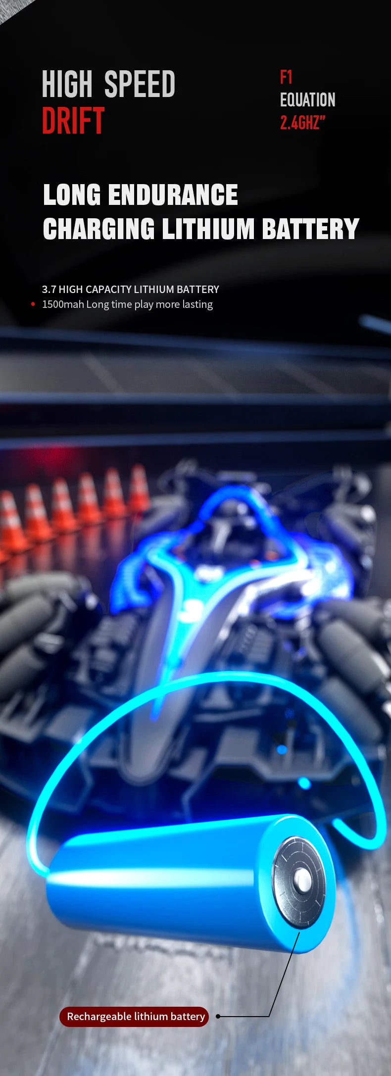 Nano Pro F1 RC Car OP02 – Dopaman™