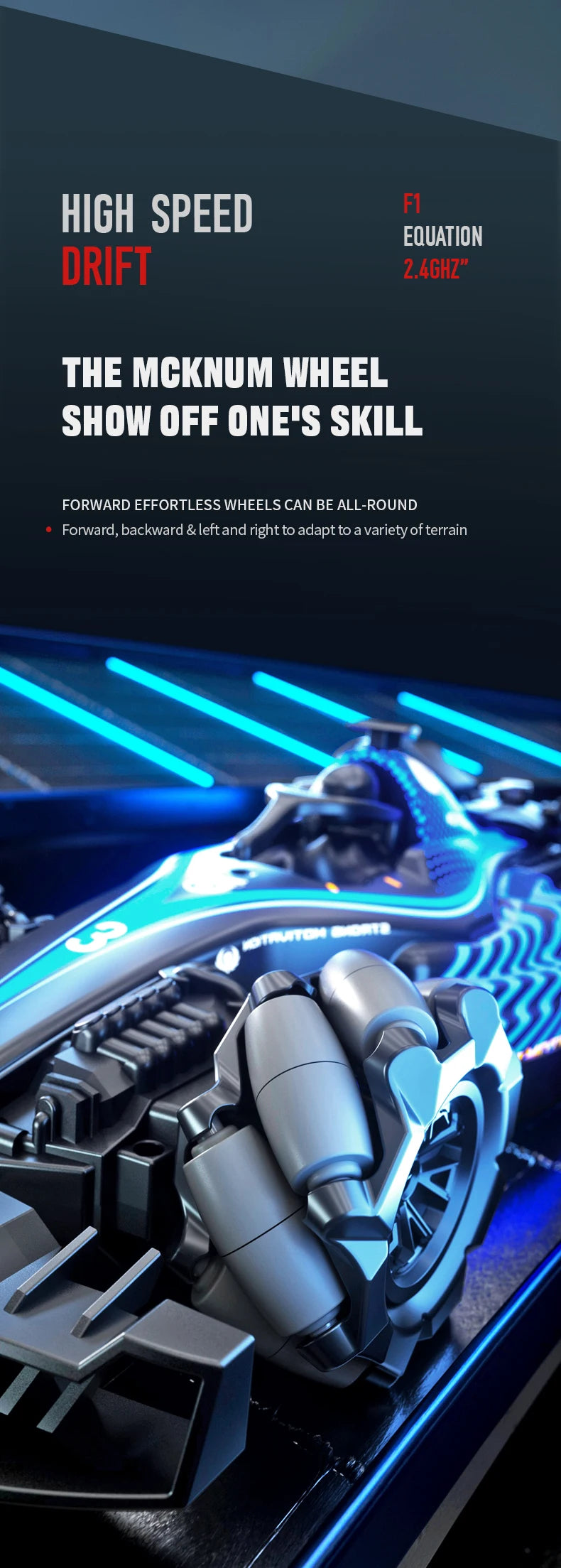 Nano Pro F1 RC Car OP02 – Dopaman™