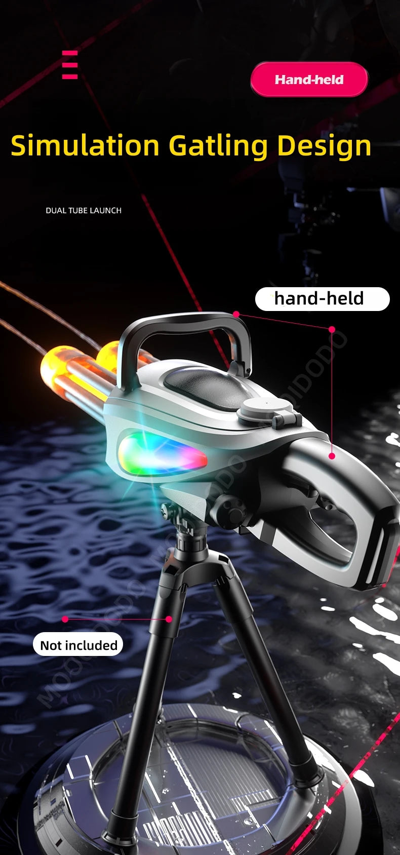 Bubble Master Bubble Gun OP01 – Dopaman™