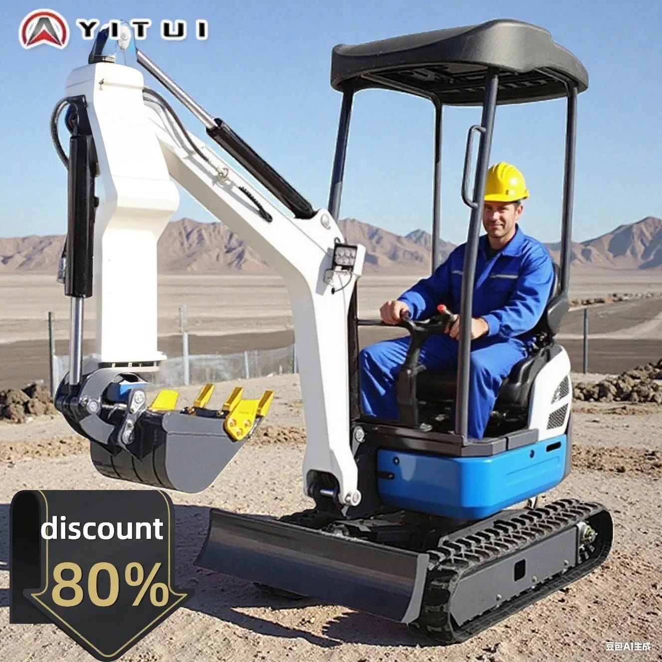 Factory Delivery Customized Mini Excavator AD03 – Dopaman™
