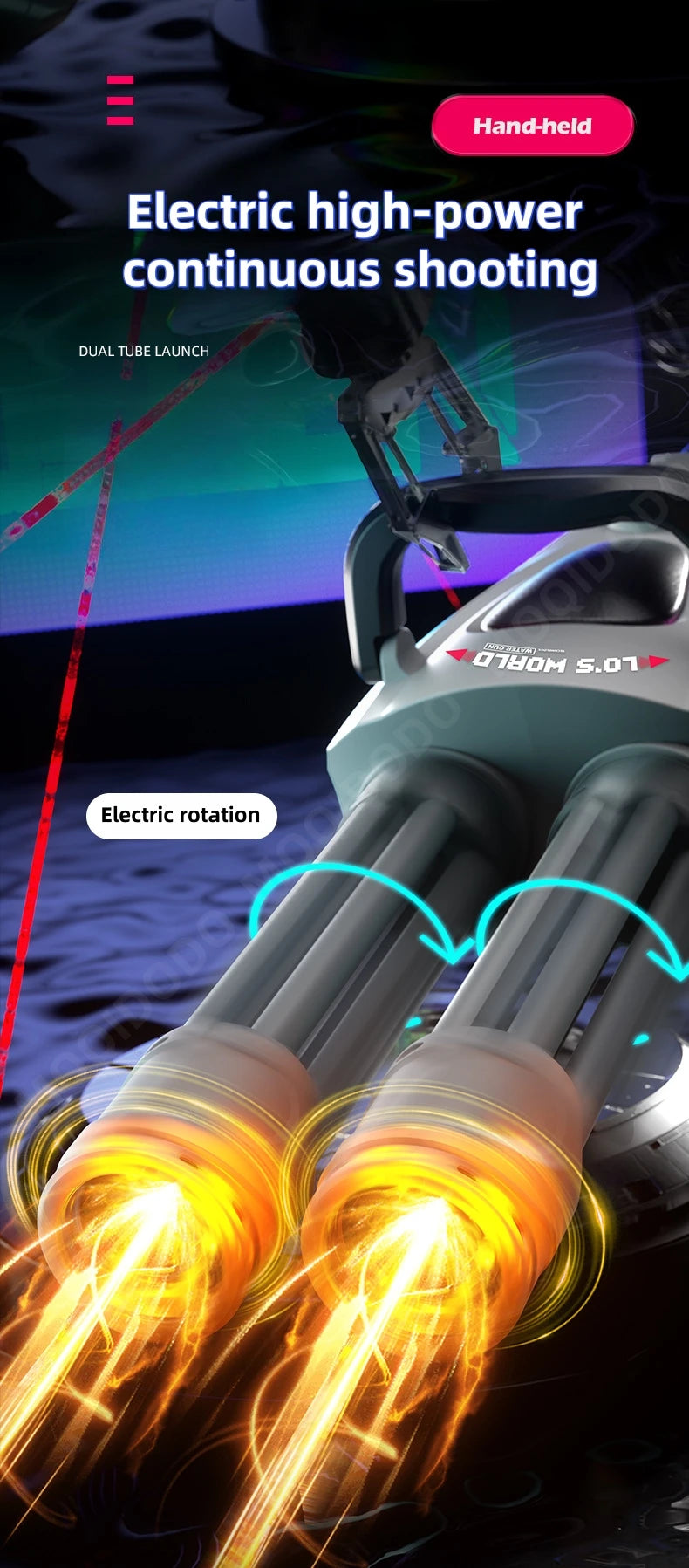 Bubble Master Bubble Gun OP01 – Dopaman™