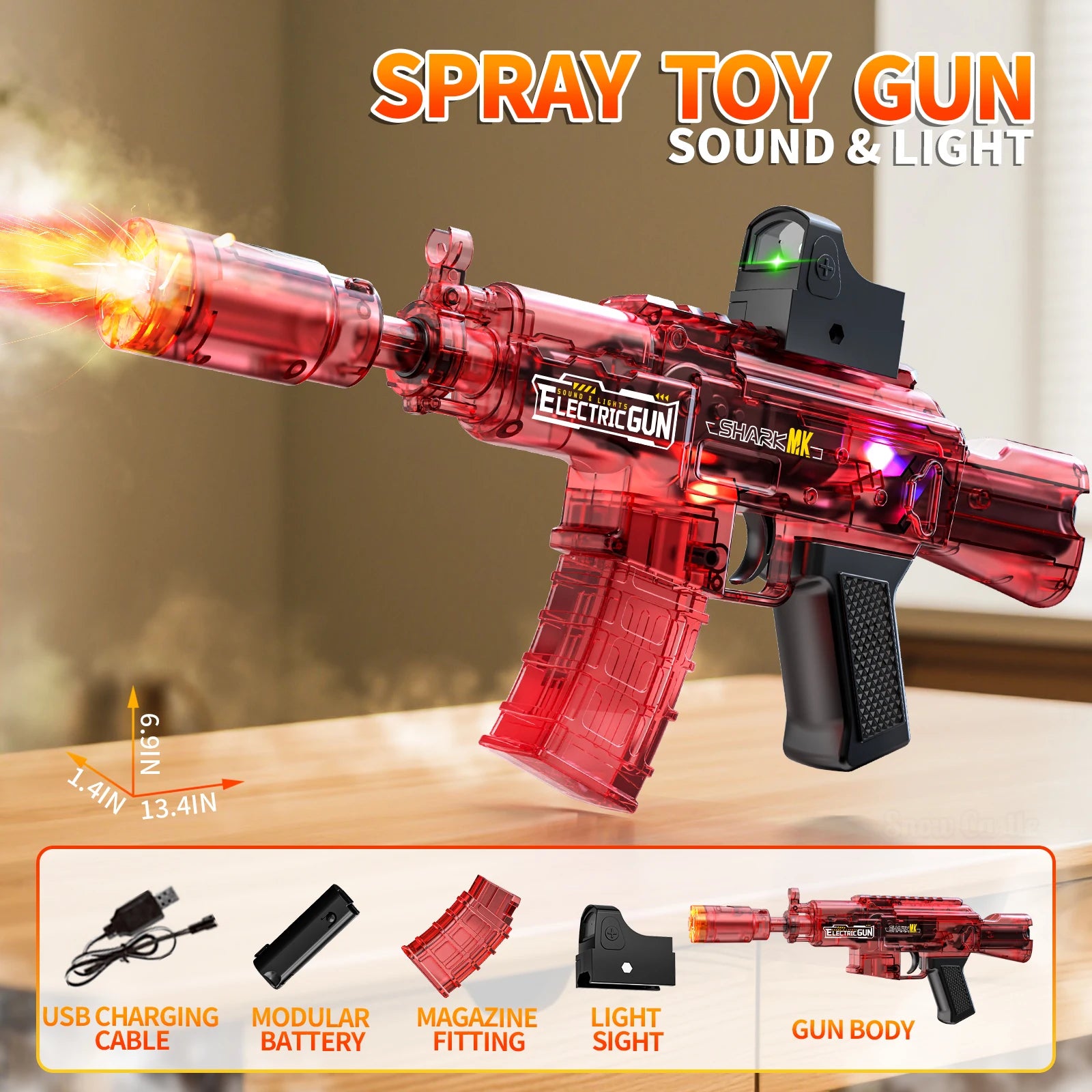 Foam Blaster Bubble Gun OP01 – Dopaman™